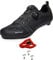 Herren Fahrradschuhe Damen Mountain Road Bikes Schuh Kompatibel mit Peloton & Look ARC Delta Kompatible Installation Look SPD SPD-SL Delta Lock Pedal Reitschuhe Schwarz 46 EU
