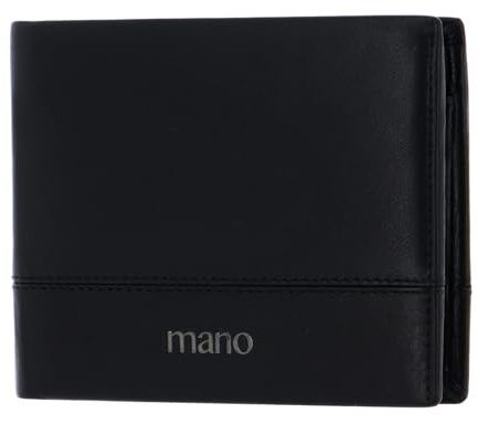 mano Don Romeo Geldbörse RFID Leder 13 cm