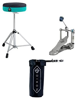 Dixon P-CPE13 Electronic Upgrade Kit Zubehörset für E-Drums inkl. Hocker, Bassdrum Pedal und Stickholder