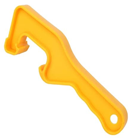 Plastic Drum Lid Opener Wrench Paint Oil Drum Lid Opening Tools Suitable for Home Office Industrial Yellow/Orange Paint can Opener