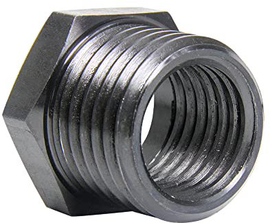 Holzdrehfutter-Adapter M33 x 3,5/M18 x 2,5/1–8 TPI/3/4 x 16 Gewindespindel-Adapter for Holzdrehwerkzeuge, Drehfutter (Color : M33x3.5 to 0.75inx16)