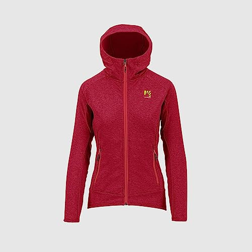 KARPOS 2501046-600 MEZZODI Hoodie W FL Maglia Lunga Donna Jester Red Taglia L