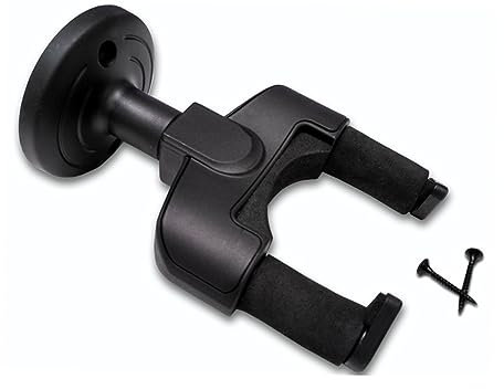 Toyvian Guitar Wall Hanger Hook Mount for Electric Guitar Ukulele Mandolin Wall Mount Holder Random Screw Color Space-saving Musical Instrument Rack for Home and Studio