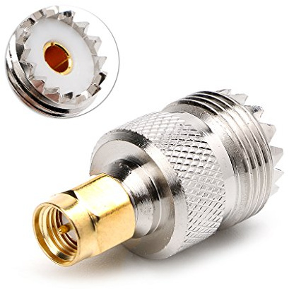 SMA Stecker Auf UHF Buchse RF Koaxialstecker Adapter SO-239 SO239 Radio WLAN