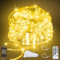 JXLEDAYY 328 FT 1000 LED Rope Lights Outdoor Waterproof String Lights Plug in with 8 Modes Timer Remote Christmas Lights Mains Powered for Indoor Garden Pathway Tree Ladder Pool Decoration-Warm White