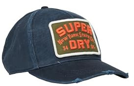 Superdry, Hats Vintage Embroidery Cap, W9010193A, Light Sand, Talla ÚNICA, Woman, Adulto