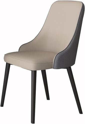 Modernes Ledersofa für Küche, Esszimmer, Schlafzimmer, Balkon, Sofa mit Beinen aus Karbonstahl, Hellgrau und Dunkelgrau, Schminktisch