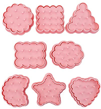 8 Stück/Set Cartoon-Keksformen, Keksformen, Keksstempel, Keksdekorationswerkzeug