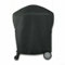Aprilsunnyzone BBQ-Grillabdeckung, 54 × 76 × 69 cm, schwarzes Polyester-Gewebe für Weber Q1000 Q2000, für Regen, Sonne, Schnee, Staubschutz, UV-beständig