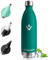 Cantimplora Termica 1L, Botella Agua Acero Inoxidable, Termo Agua sin BPA, Termo Reutilizable, Botella Termica a Prueba de Fugas, Botella Termica para Niños, Escuela, Gimnasio, Senderismo y Deporte​