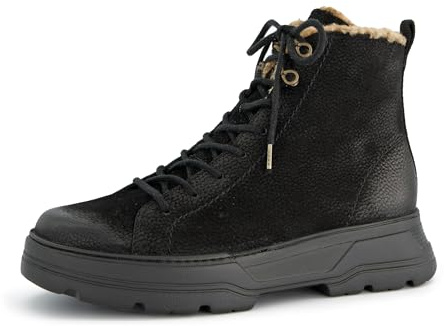 Paul Green Damen Frauen Schnürstiefeletten,Warm gefüttert | Winterschuhe, Beige, Reißverschluss, Damen, Schuhe