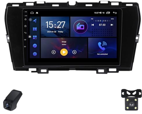 Autorradio para SsangYong Tivoli 2019-2023 Car Radio Android CarPlay Pantalla Táctil 9-Inch 1280×720 Equipo de Sonido para Coche/SWC/Bluetooth 5.0/FM Am RDS DSP/Wi-Fi/GPS/ADAS DVR(L10)