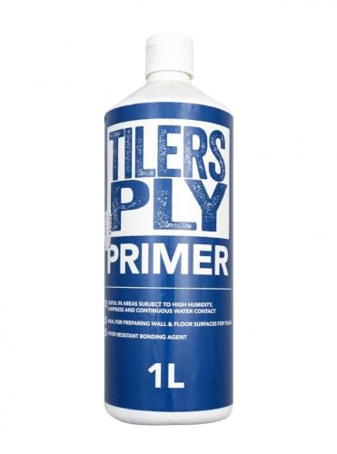 TileBank Tilers Primer 1 Litre | High Performance Tile Adhesion Primer | Bonds, Seals, Waterproofs & Insulates Subfloors, Walls & Surfaces | Ready to Use Primer for Tile Adhesive Preparation