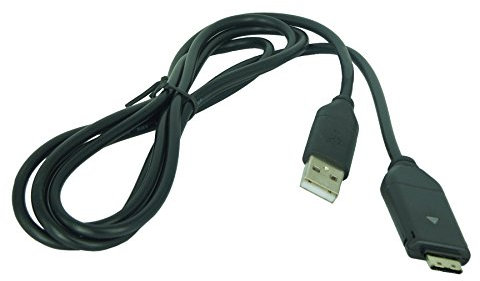 Câble USB pour Samsung appareils photo numérique - Remplacement pour Samsung SUC-C3 - Compatible avec: Digimax ES55, i8, i80, L100, L110, L120, L200, L201, L210, L310 W, L310W, L313, M110, M310W, M310 W, NV4, NV9, NV30, NV33, NV40, NV103, NV106, PL60, PL65, P800, P1000, P1200, SL201, SL310 W, SL310W, SL420, SL620, ST50, TL9, TL100 et autres
