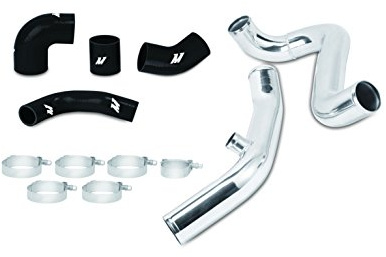Mishimoto MMICP-EVO-01UBK Upper Intercooler Pipe Kit Compatible With Mitsubishi Lancer Evo 7/8/9 2001-2007 Black
