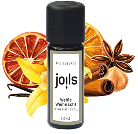 JOILS® Duftöl WEIßE WEIHNACHT, naturrein 10ml, 100% naturreines ätherisches Öl