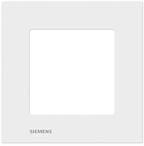 Siemens Delta Viva weiße Platte für Lichtschalter