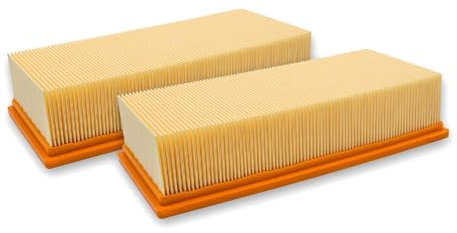 vhbw 2x Flachfaltenfilter kompatibel mit Hilti VC 300 Staubsauger - Filterelement