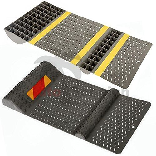 AutoScheich® Autostopper Parkhilfe für Garage Einparkhilfe Auto Einpark Parken Begrenzung Keil Klotz