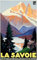 WallBuddy La Savoie Alpes Poster Montagne Poster Auvergne Rhône Alpes Poster Frankreich Poster de Voyage Art Mountain Decor Impression Française (21 cm x 29,7 cm (A4))