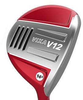 Vixa V12 - Mazza da golf in legno Fairway per uomini e donne, versatile e affidabile, per colpi lunghi e accurati, con mazza in acciaio inox trattato termicamente e asta in grafite ad alte prestazioni