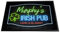 ARTYLICIOUS Personalised Irish Pub home bar printed Door mat 60 x 40cm
