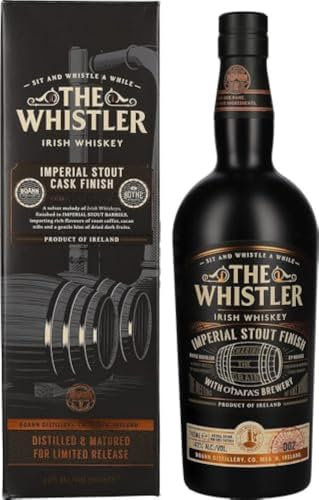 The Whistler Irish Whiskey IMPERIAL STOUT CASK FINISH 43% Vol. 0,7l in Geschenkbox