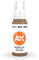 AK Interactive 3rd Gen Acrylic Mud Brown 17ml