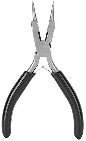 2 Stück Runde Nase Zange Schmuck Zangen Spitzzange Rundzange Zangensatz Werkzeug für Drahtarbeiten, Schmuckherstellung, DIY, Handwerk