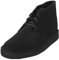 Clarks Desert Coal Suede Stivali Neri da Uomo-UK 9 / EU 43