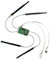 Vonets VM5G Module WiFi Double Bande Pont Ethernet WiFi routeur/répéteur WiFi Adaptateur RJ45 avec 4 antennes externes, idéal pour l'ingénierie DIY PLC, DVR, PS3, Appareil réseau