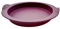 Tupperware Backen Silikonform KLEIN lila glatt rund Backform Silikon Glatte Runde