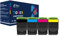 OKRA 4 Stück Toner Kompatibel mit Lexmark 802S Lexmark 802SK 802SC 802SM 802SY Lexmark 80C2SK0 80C2SC0 80C2SM0 80C2SY0 für Lexmark CX310n CX310dn CX410e CX410de CX410dte CX510de CX510dhe CX510dthe