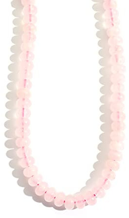 5x8mm Natural Rondelle Stone Beads Rose Quartz Semi Precious Abacus Beads Handmake Gemstone for Jewerly Making DIY Bracelet Necklace