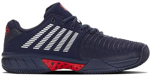 K-Swiss Performance Herren Express Light 3 HB Tennis Shoe, Peacoat/Mars Red, 43 EU
