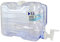 Acan Tradineur - Dispensador de Bebidas de plástico, Botella con Grifo y asa, Reutilizable, Servir Agua, Bebidas frías, refrescos, frigorífico, Nevera (7,2 litros - 21 x 16,5 x 37,5 cm)