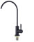 Grifo de agua potable, fregadero de cocina de acero inoxidable Purificador de agua potable directa Grifo de filtro para cocinas pequeñas y área de mostrador limitada (negro)