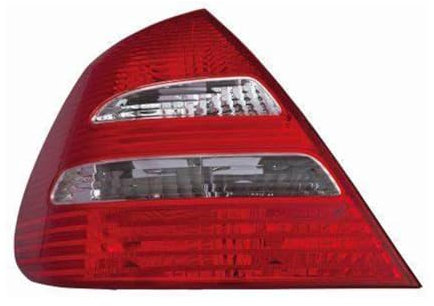 IONZS Auto Rücklicht für Mercedes Benz E-Klasse W211 E200 E220 E240 E280 2002-2006,Rückleuchten Montage,Rücklichter Heckleuchte Komplettsets,Hinten Stop Indicator Light,A/Without L-E-D Left