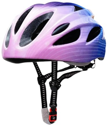 Harilla Casco de Bicicleta para Niños Casco de Bicicleta para Niños Casco Deportivo Elegante Casco de Ciclismo para en Patineta en Bicicleta Escal, Rosado Azul