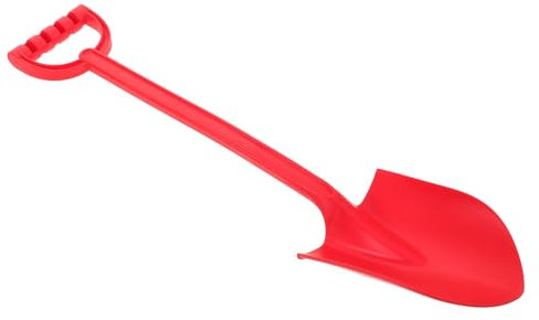 DRESSOOS Mit Schneeschaufel Spielen Werkzeug Zur Schneeräumung Im Winter Schlammentfernungsschaufel Kinderschaufel Schaufeln Für Kinder Strandsandschaufel Gartenschaufel Plastik Rot