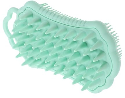 TOVINANNA Silikon-kopfpeeling-bürste Peelingbürste für Bad und Dusche Kopfhautmassagegerät mit Flexiblen Borsten für Tägliche Anwendung