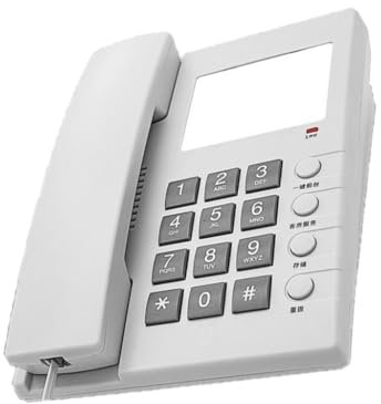 omiinitio Hotel Internes Telefon Gästezimmer Telefon Mit Wandmontage Installation Und Fortschrittliche Hörtechnologie Für Hotel