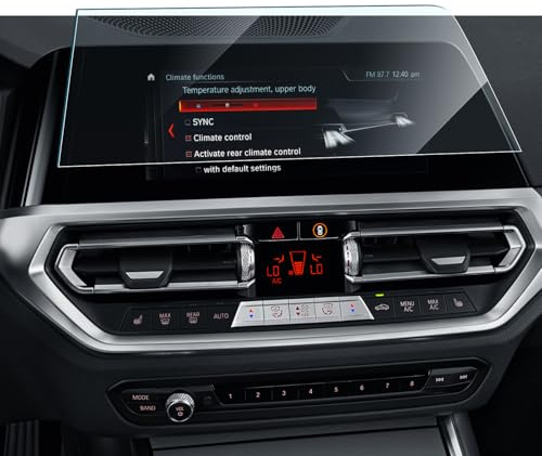 LANTU Protector de pantalla HD Serie 9H 10,25 pulgadas para BMW 3 G20 G21 G28 2019-2022 BMW Serie 3 Protector de pantalla antiarañazos