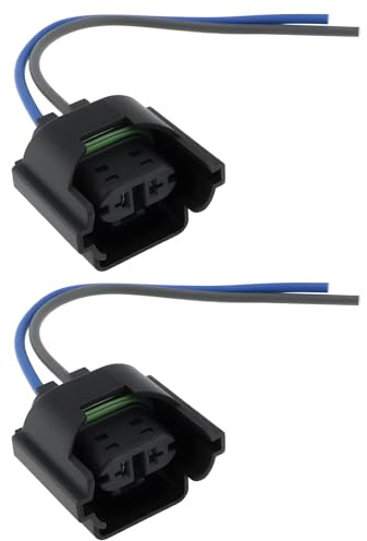 Be In Your Mind 2X H8 H11 Nebelscheinwerfer Sockel Stecker Kabelbaum 3D0941165A Kompatibel mit VW 2Pin