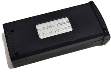 YLGOZFM Batterie Lipo 3,7 V 3000 mAh pour Drone RC M33 Max, pièce détachée pour quadricoptère(1PCS Battery)