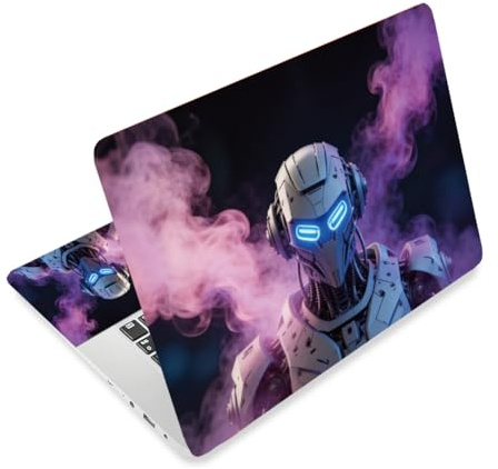 TNKBREEZE 3Pcs Character Laptop Skin Sticker Colorful Armor Universal Removable Vinyl Stickers Fits for 12.1 13 14 15.6 16 Inch Waterproof Notebook Decal Cover Gift for Man