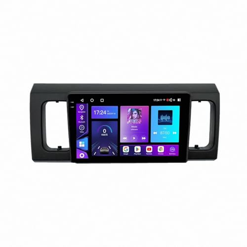 Carplay Android Auto Display für Suzuki Alto 600 2014-2021 Car Play mit Dashcam Sprachsteuerung Karten Navigation Bluetooth Aux Loop, GPS-Navigation, 4 Kern 4G+64G