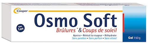 OSMOSOFT - Verbrennungen und Sonnenbrand – beruhigt, reduziert Rötungen und spendet Feuchtigkeit – ab 1 Jahr – Gel – 150 g