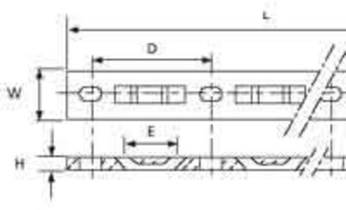 Thomas & Betts – Band flach 130 mm Kabel Multiple