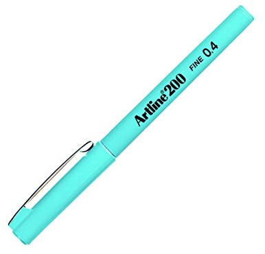 Artline 200 Technical Drawing Fineliner - Light Blue